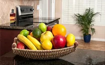 fruit bowl in kitchen
