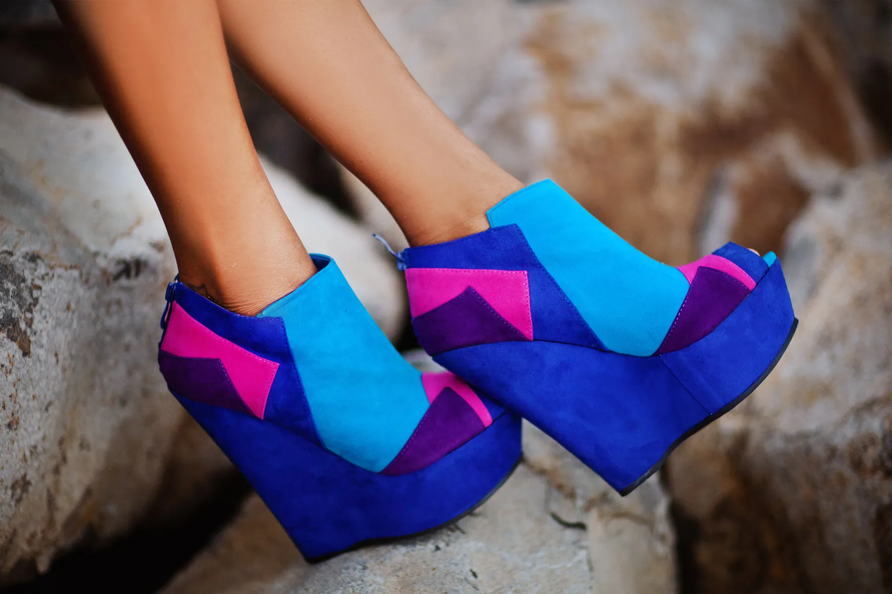 platform heels for wide feet