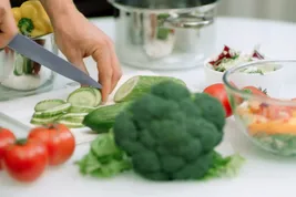 photo of making salad