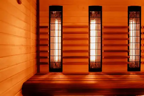 photo of infrared sauna