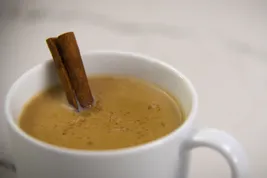 spiced tea latte