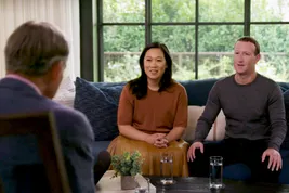 Eric Topol. Priscilla Chan and Mark Zuckerberg