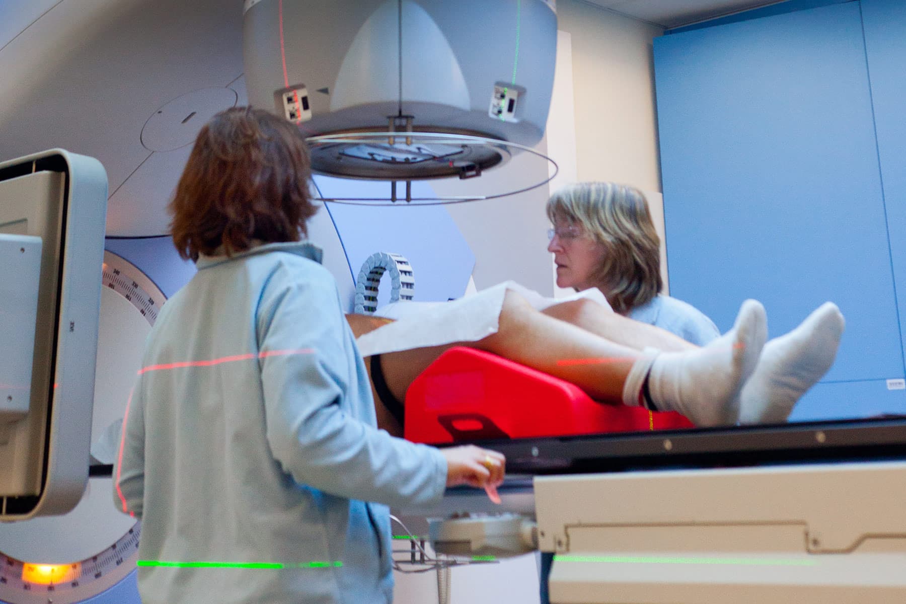 photo of targeted radiation therapy