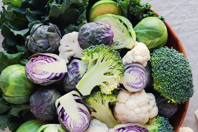 photo of broccoli and cauliflower