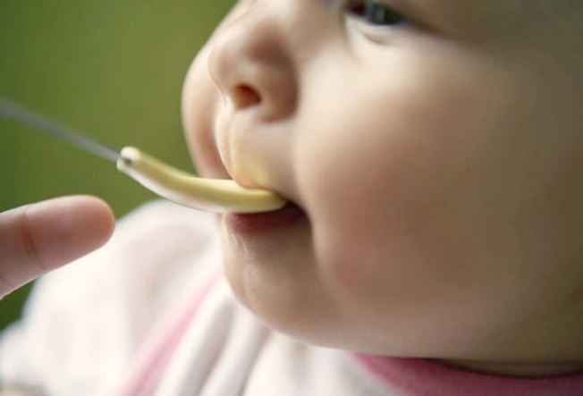 Eating Solids Takes Practice