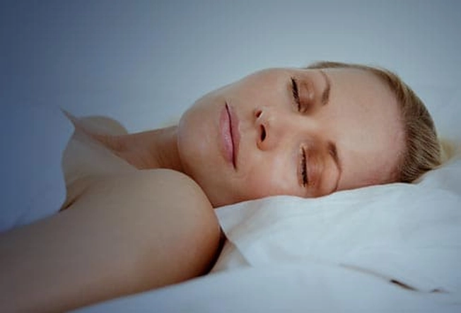 Sleep Face Up for Fewer Wrinkles