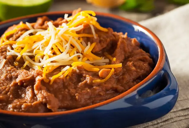 Worst: Refried Beans