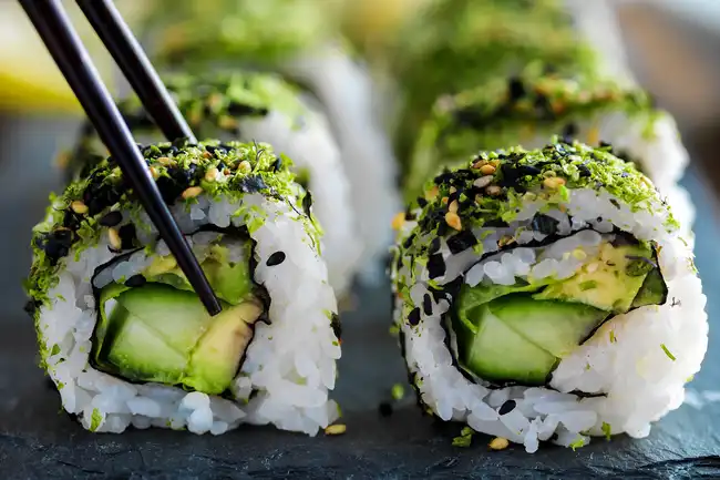 avocado sushi
