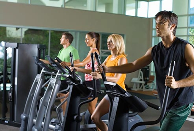 Mix It Up on the Elliptical Trainer