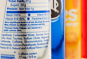 energy drinks ingredients