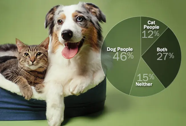 Dog People Outnumber Cat People