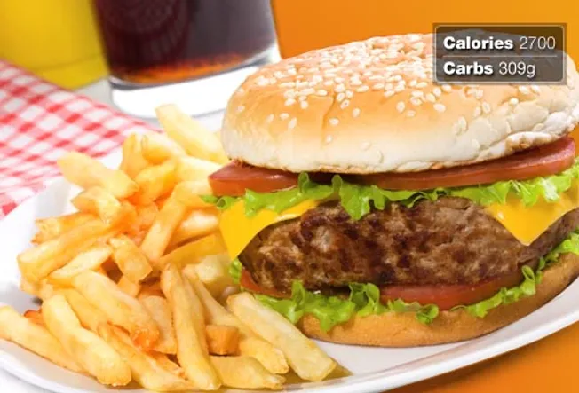 Diabetic Meal Using Hamburger / Inside-Out Cheeseburgers | DIABETIC FRIENDLY & DIET ... : While eating hamburgers, sandwiches or pizzas;