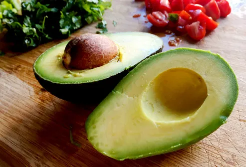 sliced avocado