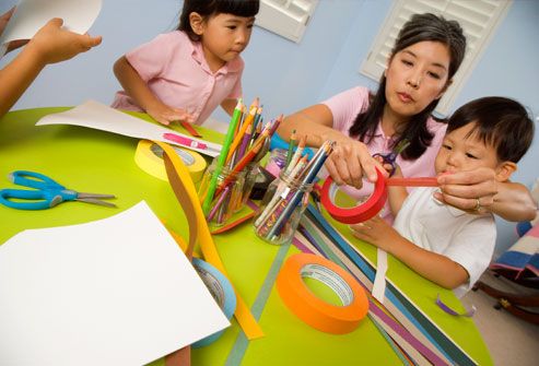 Arts and Crafts With Kids – Maximising Enjoyment, Minimising Stress