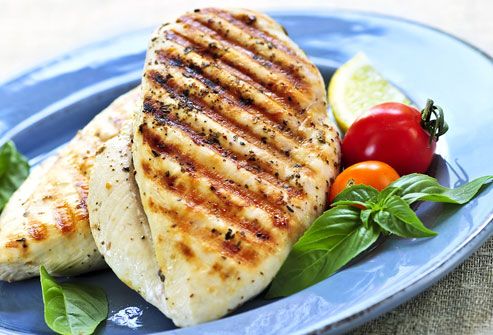 Grilled Chicken With Salad