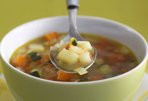Bowl Of Vegetable Soup