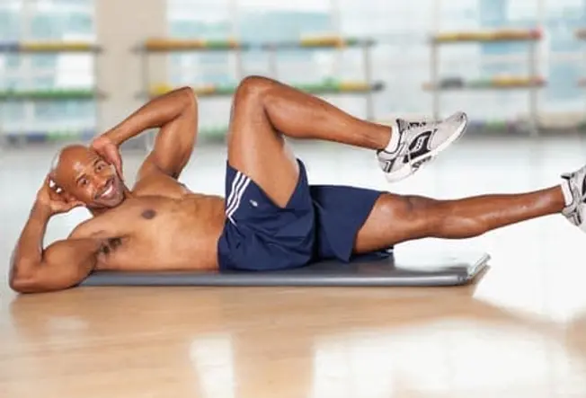 Train for Flat Abs: Bicycle