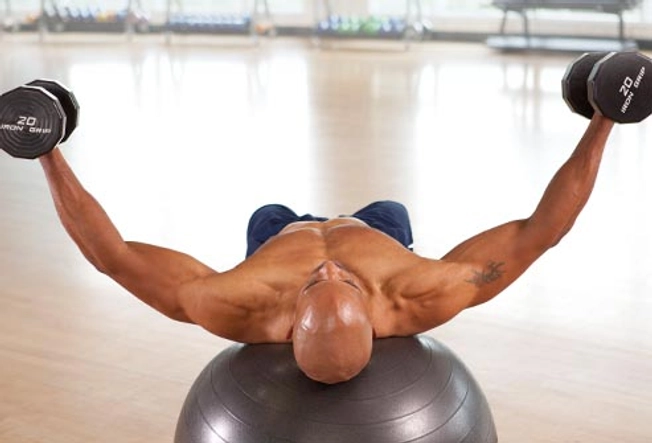 Abs and Pecs: Dumbbell Fly