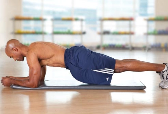 Abs and Back: Front Plank