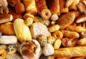 Assortment of breads