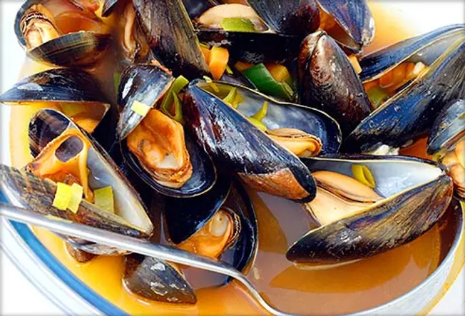 Mussels With Stout Beer