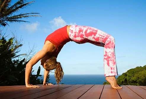 yoga pose to help cramps