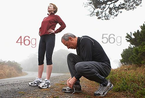 mature couple exercising outdoors