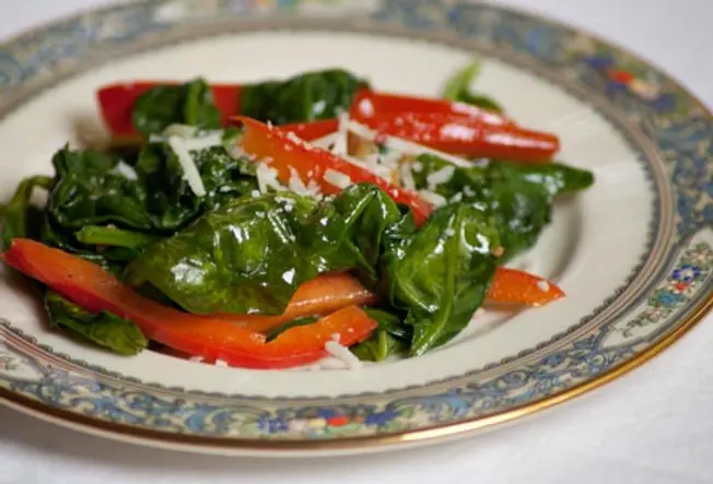 Classic Italian Sautéed Spinach