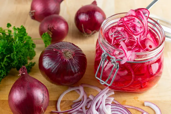 Make Quick Pickled Red Onion