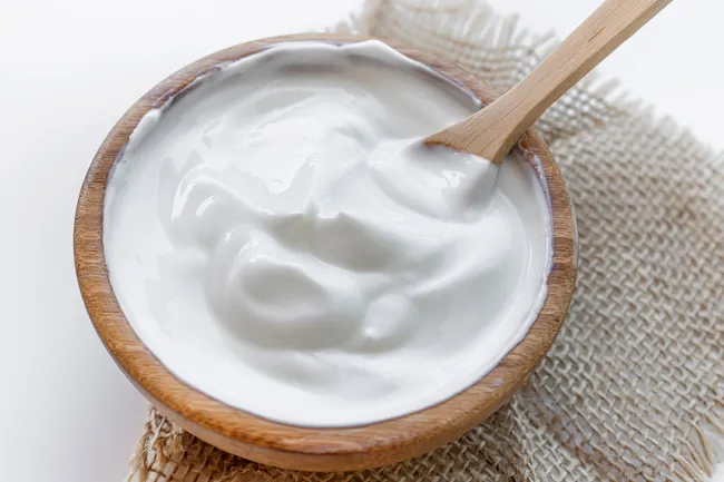 photo of greek yogurt
