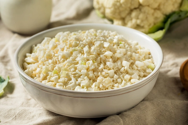 Cauliflower Rice for White Rice