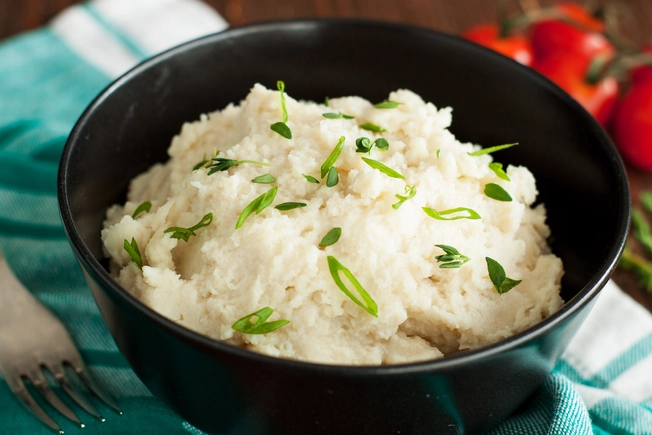 Mashed Cauliflower for Mashed Potatoes