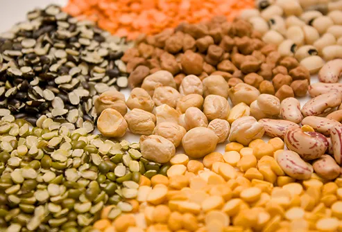 Dried beans and lentils