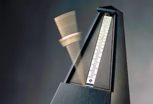 metronome in motion