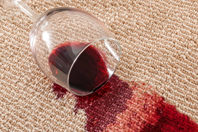 Wine on Carpet