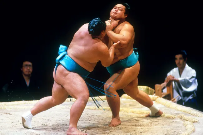 photo ofsumo wrestling