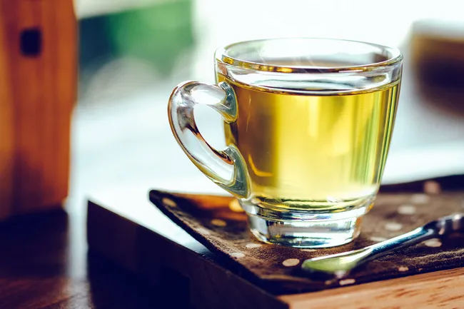 photo of cup of green tea