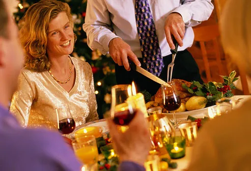Избегайте непослушной праздничной еды