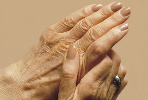 Older Womans Hands