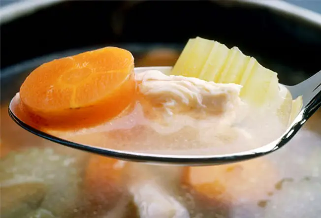 Will chicken soup really help my child's cold?