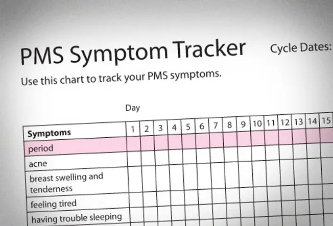 Diagnosing PMS: Symptom Tracker