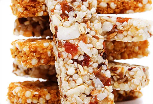 stacked protein bars
