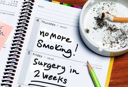 Note written in planner to quit smoking