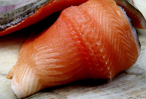 raw trout
