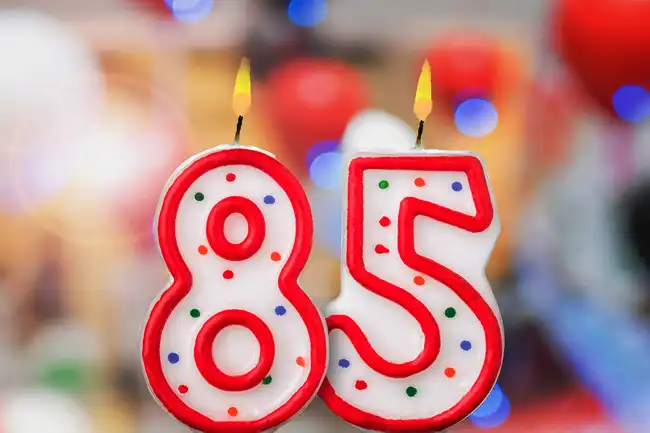 candles that say 85