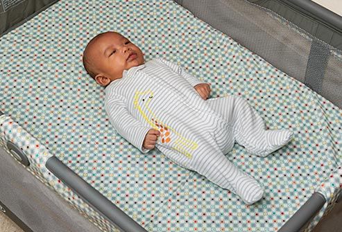 Sleeping on an Incline Not Safe for Baby