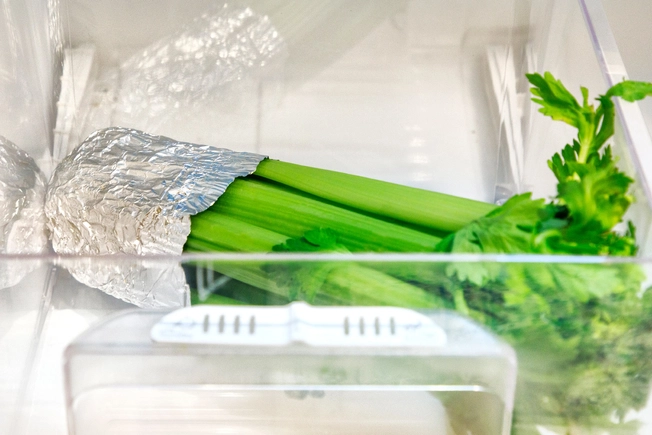 Wrap Celery in Foil
