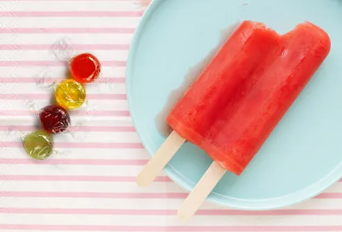 candy and popsicle