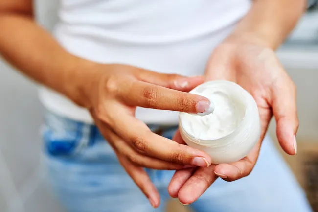 using over the counter hand cream