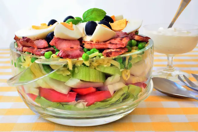 Worst: 7-Layer Salad